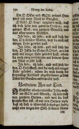 Vollkom[m]ene Reu und Leyd
