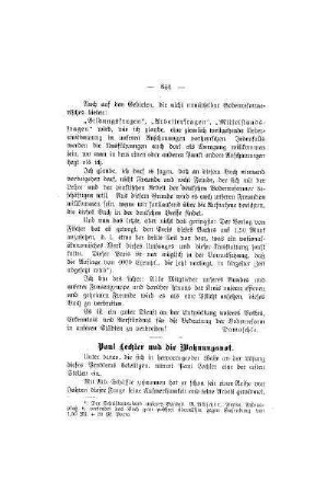 Paul Lechler und die Wohnungsnot