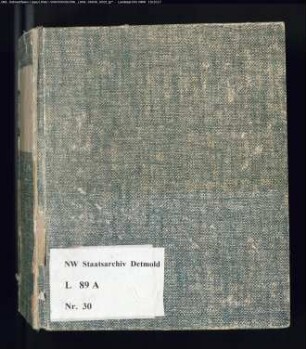 Gogerichtsregister Amt Blomberg