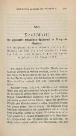 207-221 Denkschrift des gesammten katholischen Episcopats im Königreiche Preußen
