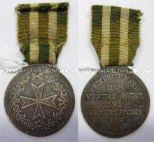 Gemeinschaftliche Silberne Kriegsdenkmünze für 1814 und 1815 (Campagne-Medaille)