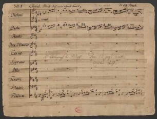 Choral: Mache dich, mein Geist, bereit