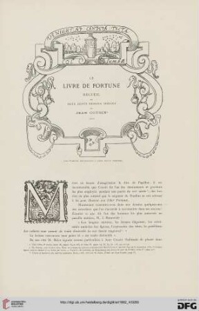 8: Le livre de fortune, [10] : recueil de deux cents dessins inédits