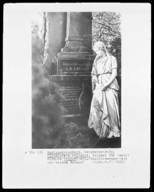 Grabmal August Richard Krügers (1839-1900)