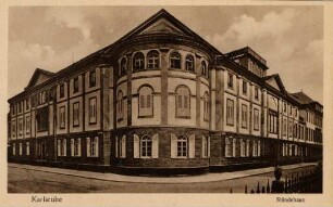 Postkartenalbum mit Motiven von Karlsruhe. "Karlsruhe. Ständehaus"