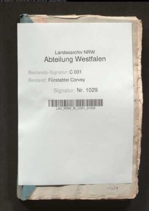 Belehnungen der Familie von Druchtleben mit Gütern zu Höxter, Boffzen, Holzminden und Albaxen