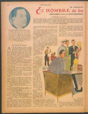 El hombre de los ojos de acero : El folletín de los diez