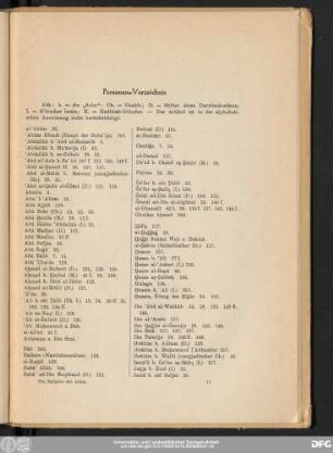 Personen-Verzeichnis