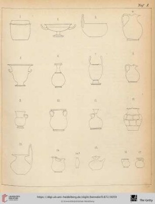 Tafel I-VIII