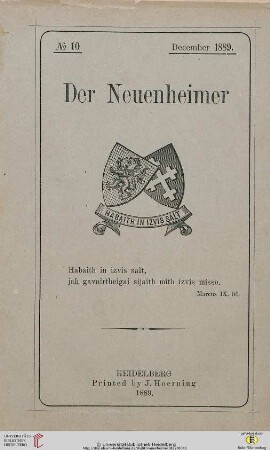 Heft Nr. 10 (December)