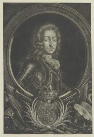 Bildnis des Victor Amadeus II. von Sardinien