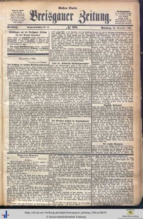 24.11.1901 (Erstes Blatt)