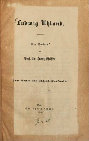 Ludwig Uhland