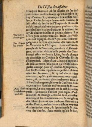 De l'estat et succez des affaires de France