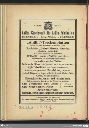 Anilin-Trockenplatten