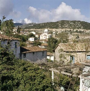 Peloponnes. Dorf Andritsaina