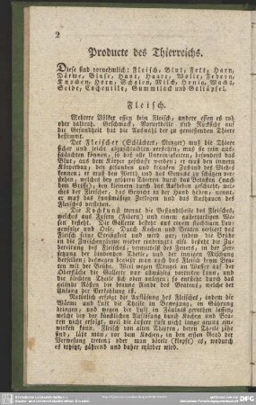 Producte des Thierreichs