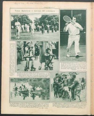 Notas deportivas y curiosas del extranjero [Fotografías]