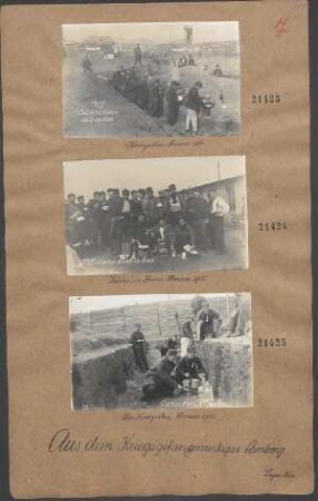 Kriegsgefangenenlager Amberg (Im Kochgraben, Sommer 1915)