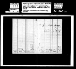 Gum, Joseph (+22.12.1890); Hofsänger