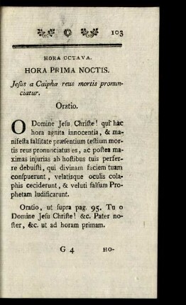 Hora Octava.