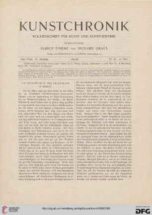 Heft 20 (31. März 1898)