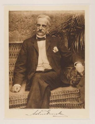 "Direktor Arthur Duncker, Mitglied der Handelskammer" aus der Mappe "Hamburgische Männer und Frauen am Anfang des XX. Jahrhunderts"