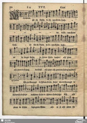 XVII. Wie ein Rubin in seinem Golde leuchtet