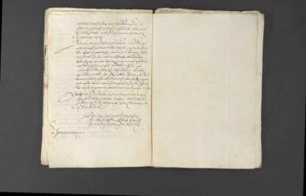 Mission einer Gesandtschaft von Pfalzgraf Wolfgang, Herzog Christoph von Württemberg, Landgraf Philipp von Hessen und Markgraf Karl II. von Baden-Durlach nach Frankreich und England zwecks Vereinigung der protestantischen Kirchen.