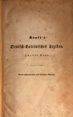 Deutsch-lateinisches Lexikon. 2, K - Z