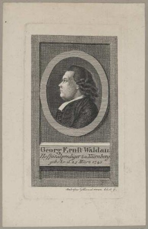 Bildnis des Georg Ernst Waldau