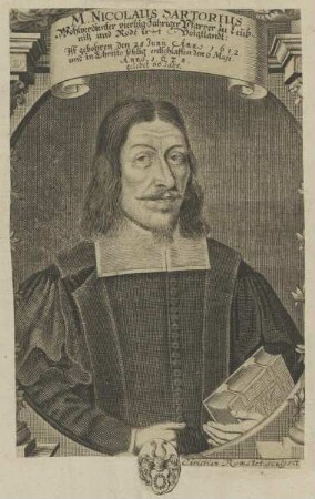 Bildnis des Nicolaus Sartorius