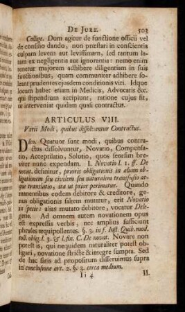 503-510, Articulus VIII