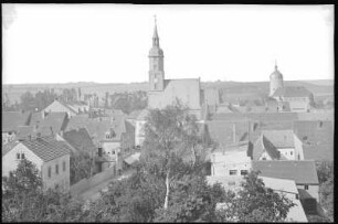 Mügeln. Blick auf Mügeln