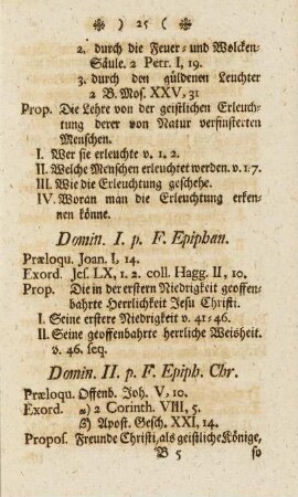 Domin. ... p. F. Epiphan.