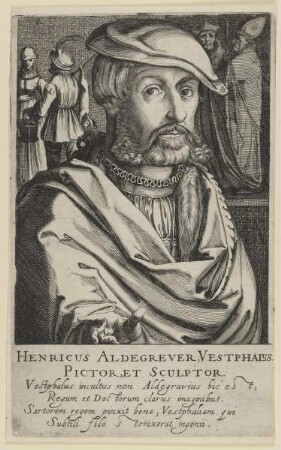 Bildnis des Henricus Aldegrever