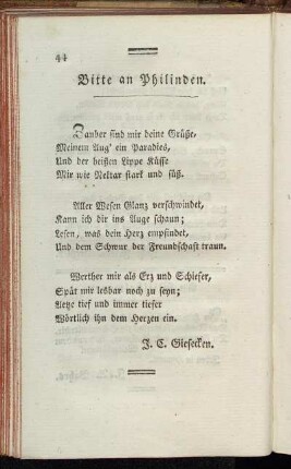 Bitte an Philinden.