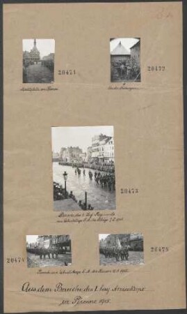 Parade am Geburtstage S. M. des Kaisers 27.01.1915