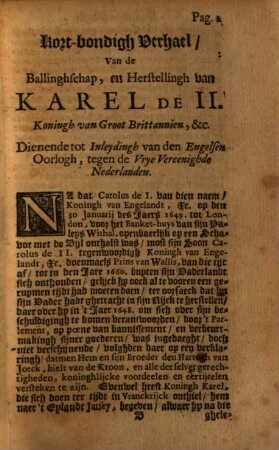 Den Engelsen en Munstersen Oort. tegen de vereenigde Nederlanden