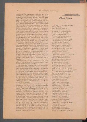 César Conto : [Poesía]