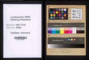Entnazifizierung Hermann Holldack , geb. 12.10.1905 (Techniker)