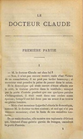 Le docteur Claude