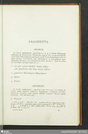 Fragmenta