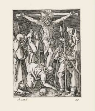 Christus am Kreuz, Blatt 25 der Folge "Passion Christi"