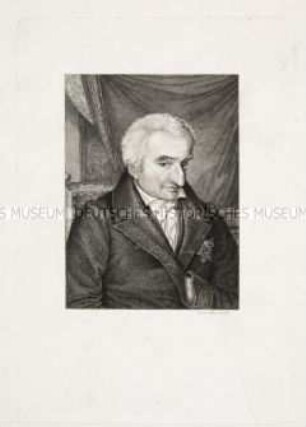 Porträt des Maximilian Joseph Montgelas Graf von Garnerin