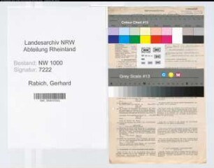 Entnazifizierung Gerhard Rabich, geb. 22.09.1907 (Rechtsanwalt)