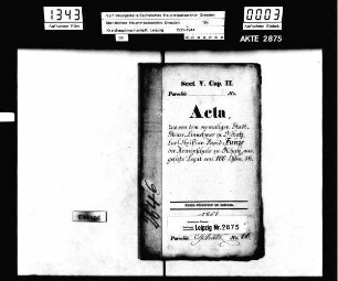Legat des Stadtsteuereinnehmers Carl Christian David Kunze für die Armenschule zu Oschatz