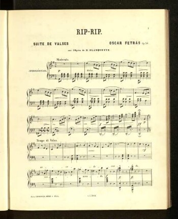 Rip-Rip. Piano.