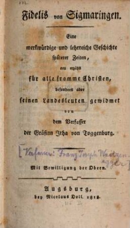 Fidelis von Sigmaringen