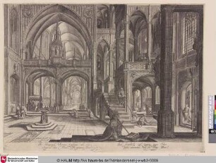 [Basilica Lateranensis; Interior of the Lateran in Rome; Interieur van de Sint-Jan van Lateranen te Rome]